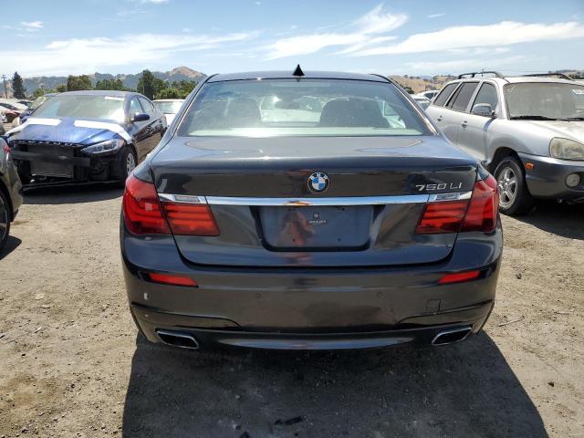 WBAYE8C52DD133591 - 2013 BMW 750 LI GRAY photo 6