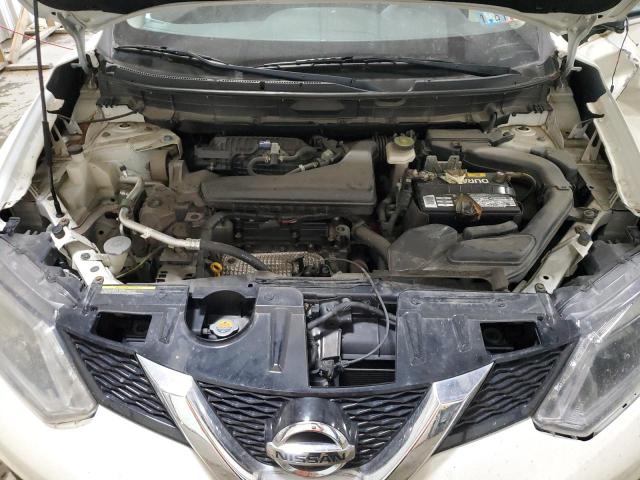 KNMAT2MV3GP643425 - 2016 NISSAN ROGUE S WHITE photo 12
