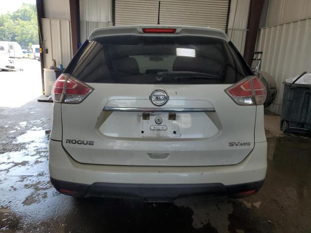 KNMAT2MV3GP643425 - 2016 NISSAN ROGUE S WHITE photo 6