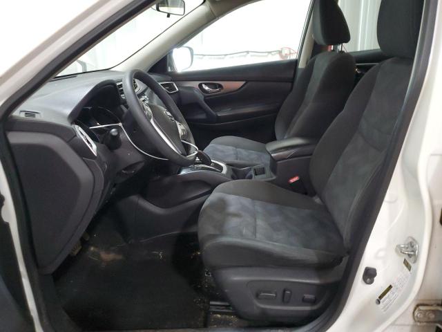 KNMAT2MV3GP643425 - 2016 NISSAN ROGUE S WHITE photo 7