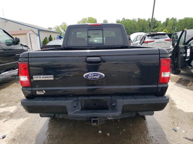 1FTKR1EE2BPA24397 - 2011 FORD RANGER SUPER CAB BLACK photo 6