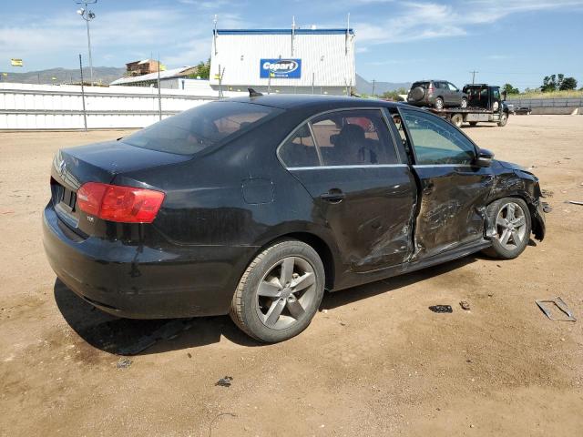 3VWLL7AJ2DM243488 - 2013 VOLKSWAGEN JETTA TDI BLACK photo 3