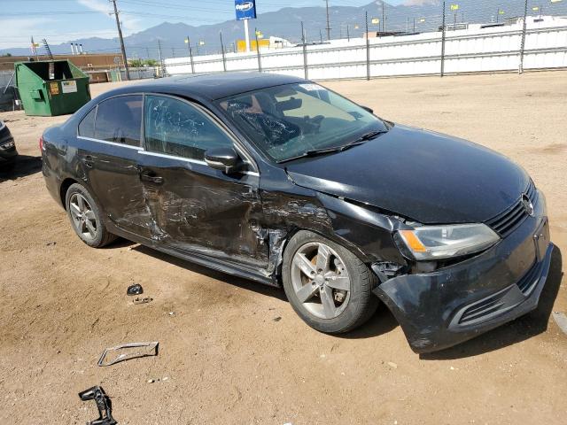 3VWLL7AJ2DM243488 - 2013 VOLKSWAGEN JETTA TDI BLACK photo 4