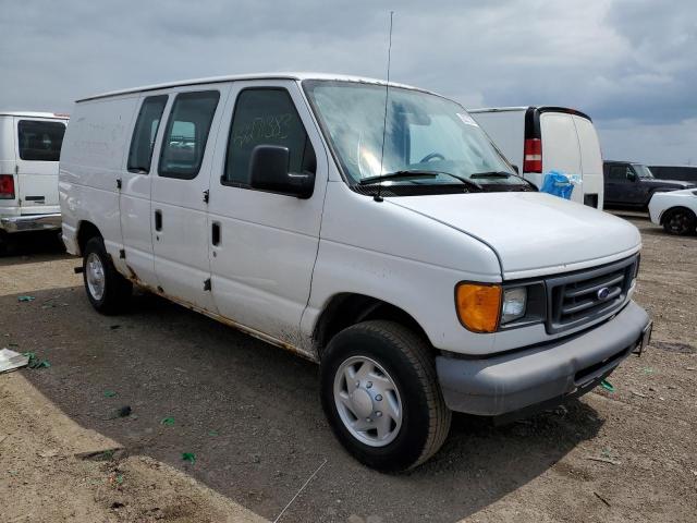 1FTNE14W97DA68991 - 2007 FORD ECONOLINE E150 VAN WHITE photo 4