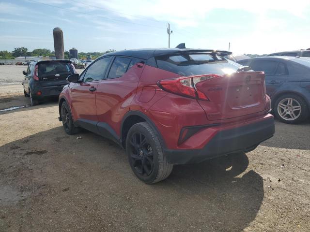 JTNKHMBX6M1097753 - 2021 TOYOTA C-HR XLE BURGUNDY photo 2