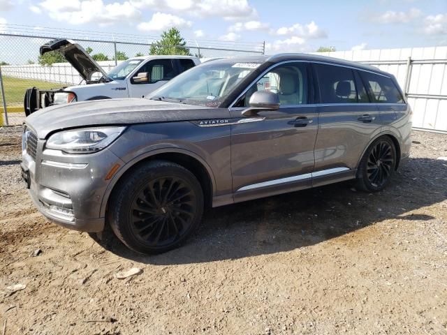 5LM5J7XC1NGL00326 - 2022 LINCOLN AVIATOR RESERVE GRAY photo 1