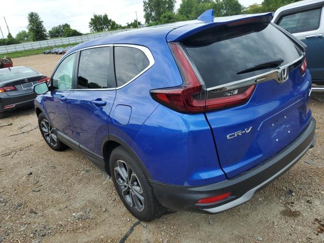 7FARW2H55NE040234 - 2022 HONDA CR-V EX BLUE photo 2