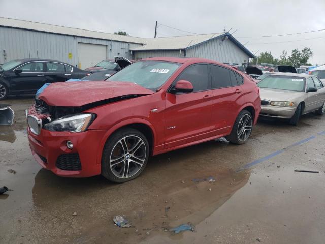 5UXXW3C54J0T81437 - 2018 BMW X4 XDRIVE28I წითელი ფოტო 1