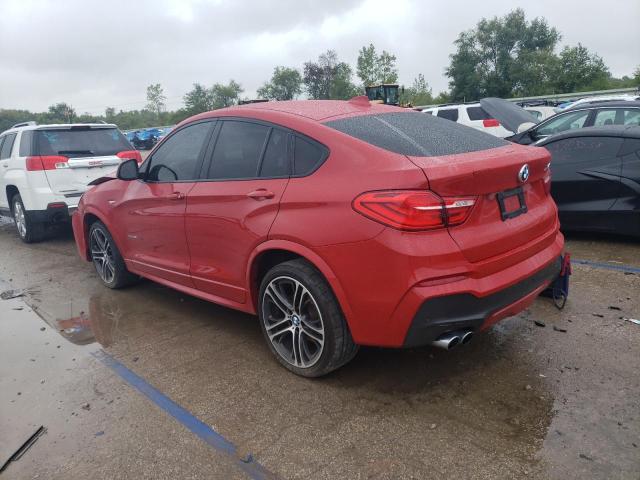 5UXXW3C54J0T81437 - 2018 BMW X4 XDRIVE28I წითელი ფოტო 2