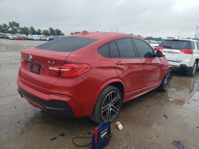 5UXXW3C54J0T81437 - 2018 BMW X4 XDRIVE28I წითელი ფოტო 3