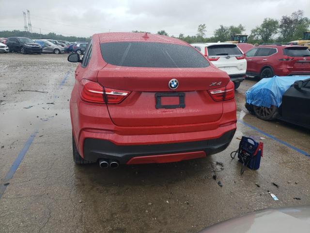 5UXXW3C54J0T81437 - 2018 BMW X4 XDRIVE28I RED photo 6