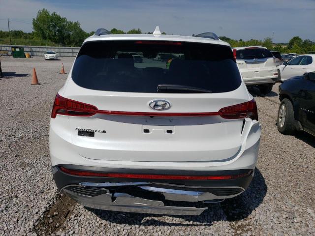 5NMS34AJ5NH421153 - 2022 HYUNDAI SANTA FE SEL WHITE photo 6