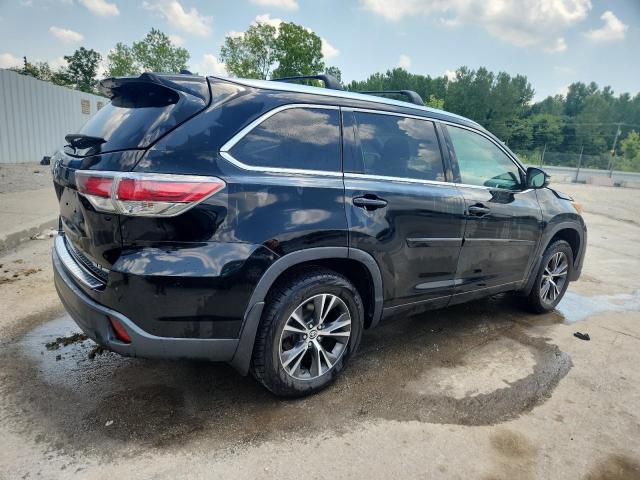 5TDJKRFH4GS274034 - 2016 TOYOTA HIGHLANDER XLE BLACK photo 3