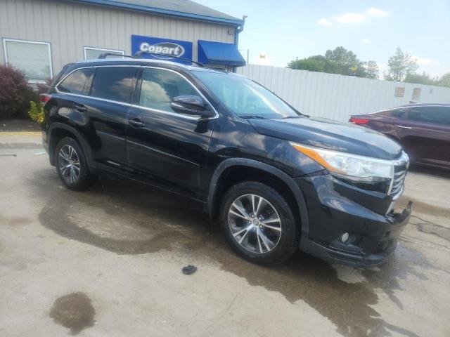 5TDJKRFH4GS274034 - 2016 TOYOTA HIGHLANDER XLE BLACK photo 4