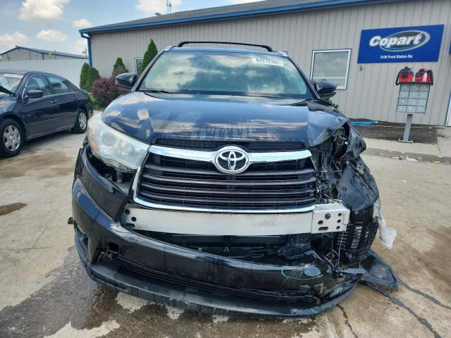 5TDJKRFH4GS274034 - 2016 TOYOTA HIGHLANDER XLE BLACK photo 5