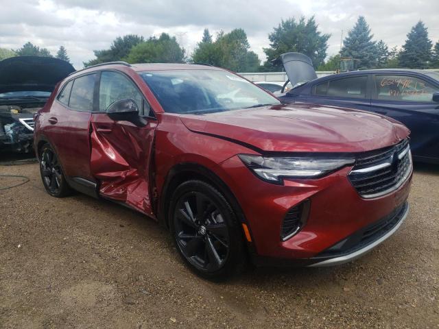 LRBFZNR47PD063357 - 2023 BUICK ENVISION ESSENCE RED photo 4