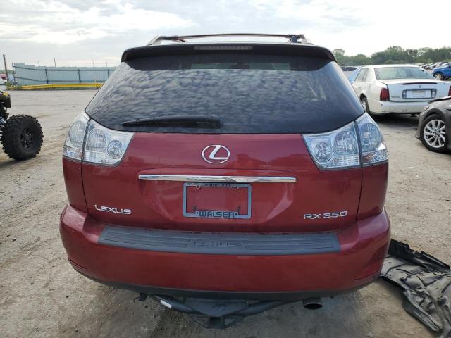 2T2HK31U79C097051 - 2009 LEXUS RX 350 RED photo 6