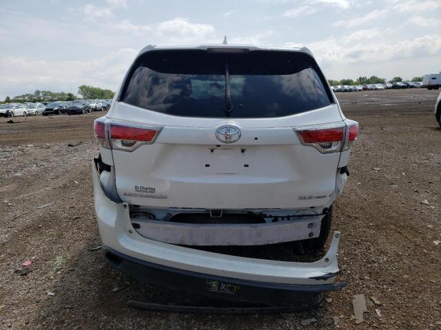 5TDJKRFH6FS082919 - 2015 TOYOTA HIGHLANDER XLE Սպիտակ լուսանկար 6