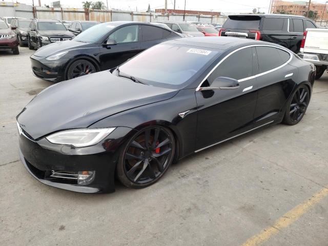 5YJSA1E48JF281331 - 2018 TESLA MODEL S BLACK photo 1