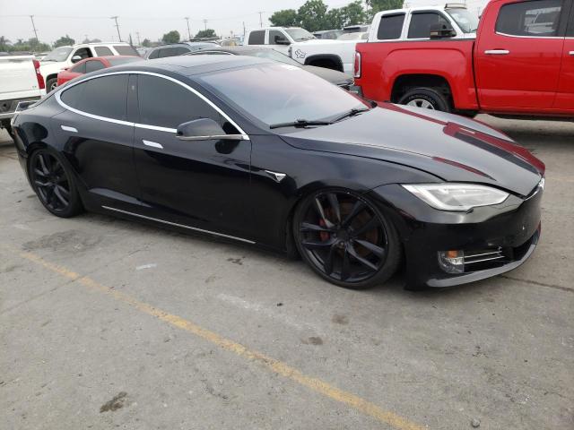 5YJSA1E48JF281331 - 2018 TESLA MODEL S BLACK photo 4