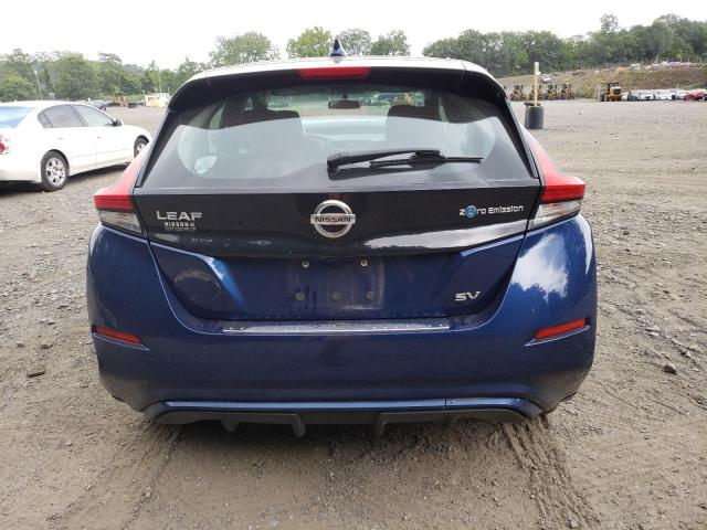 1N4AZ1CP0JC306601 - 2018 NISSAN LEAF S BLUE photo 6