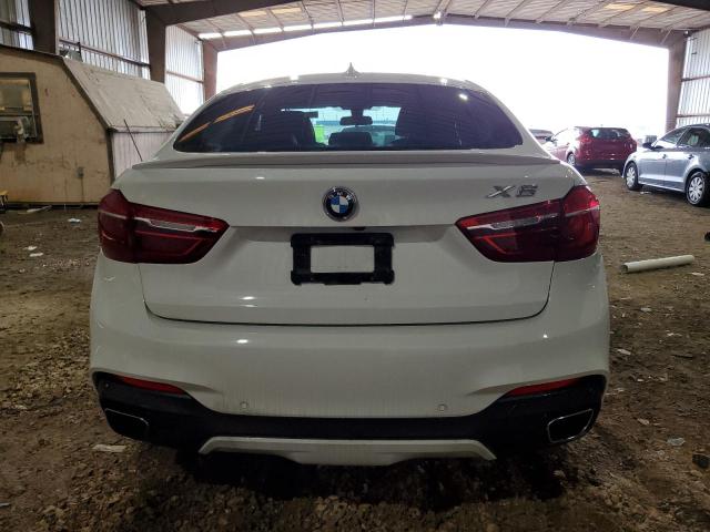 5UXKU0C5XG0F93530 - 2016 BMW X6 SDRIVE35I WHITE photo 6