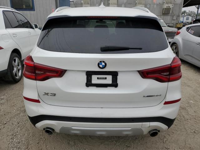 5UXTY3C06M9H42599 - 2021 BMW X3 SDRIVE30I WHITE photo 6