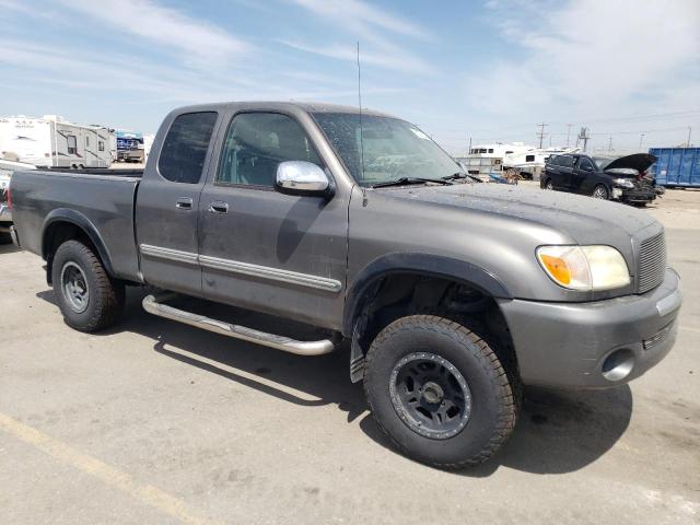 5TBRU34176S465745 - 2006 TOYOTA TUNDRA ACCESS CAB SR5 GRAY photo 4