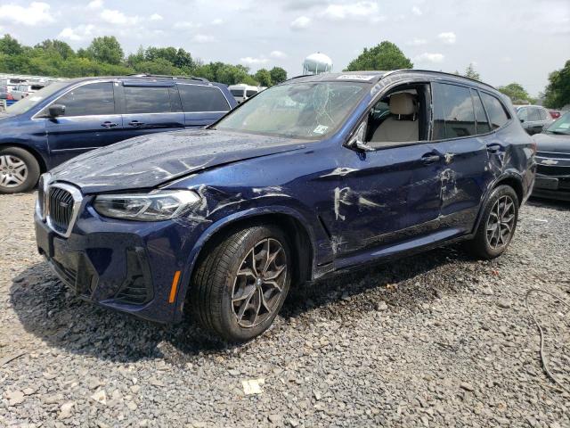 5UX83DP03R9V73988 - 2024 BMW X3 M40I BLUE photo 1