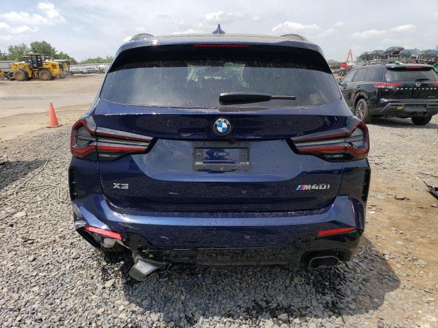 5UX83DP03R9V73988 - 2024 BMW X3 M40I BLUE photo 6