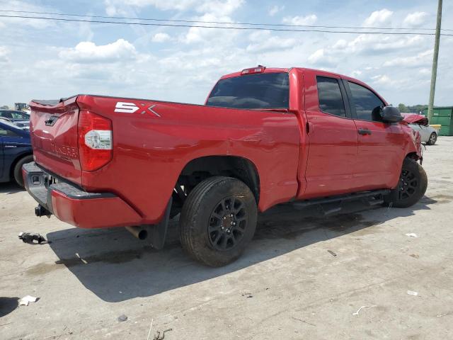 5TFUY5F17LX883405 - 2020 TOYOTA TUNDRA DOUBLE CAB SR/SR5 RED photo 3