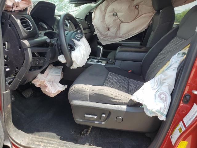 5TFUY5F17LX883405 - 2020 TOYOTA TUNDRA DOUBLE CAB SR/SR5 RED photo 7