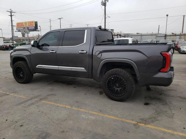 5TFMA5DB2NX015699 - 2022 TOYOTA TUNDRA CREWMAX PLATINUM ნაცრისფერი ფოტო 2