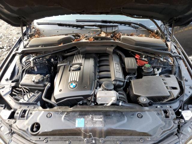 WBANU53578CT14301 - 2008 BMW 5 SERIES I ლურჯი ფოტო 11