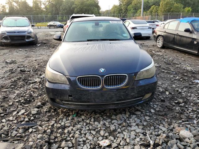 WBANU53578CT14301 - 2008 BMW 5 SERIES I BLUE photo 5