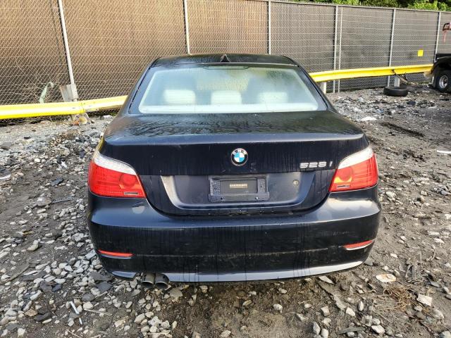 WBANU53578CT14301 - 2008 BMW 5 SERIES I BLUE photo 6