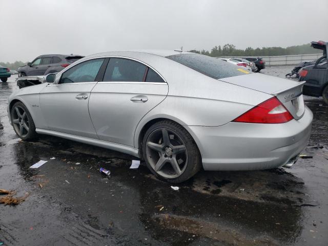 WDDDJ77X08A126042 - 2008 MERCEDES-BENZ CLS 63 AMG SILVER photo 2