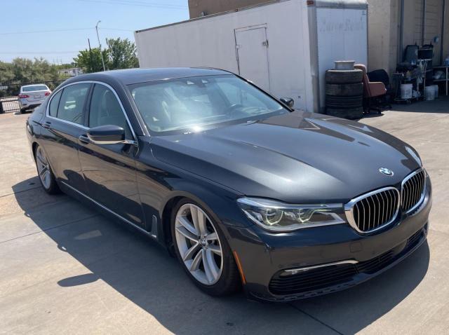 WBA7F0C57GGL99203 - 2016 BMW 750 I GRAY photo 1