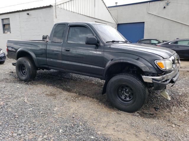 5TEWN72N81Z810197 - 2001 TOYOTA TACOMA XTRACAB BLACK photo 4