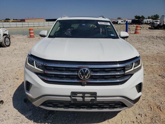 1V2TR2CA1MC528250 - 2021 VOLKSWAGEN ATLAS SEL PREMIUM WHITE photo 5