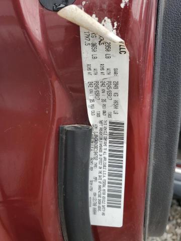 1J8HG48N38C184732 - 2008 JEEP COMMANDER SPORT მუქწითელი ფოტო 13