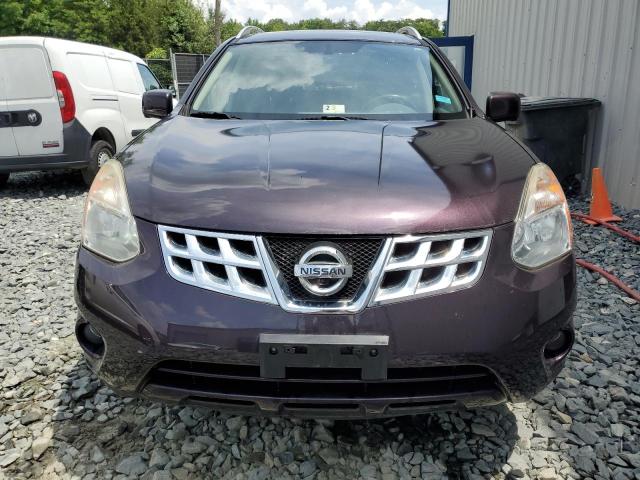 JN8AS5MV2DW624214 - 2013 NISSAN ROGUE S PURPLE photo 5