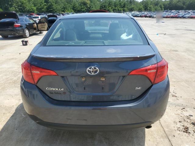 2T1BURHE9HC918543 - 2017 TOYOTA COROLLA L BLUE photo 6