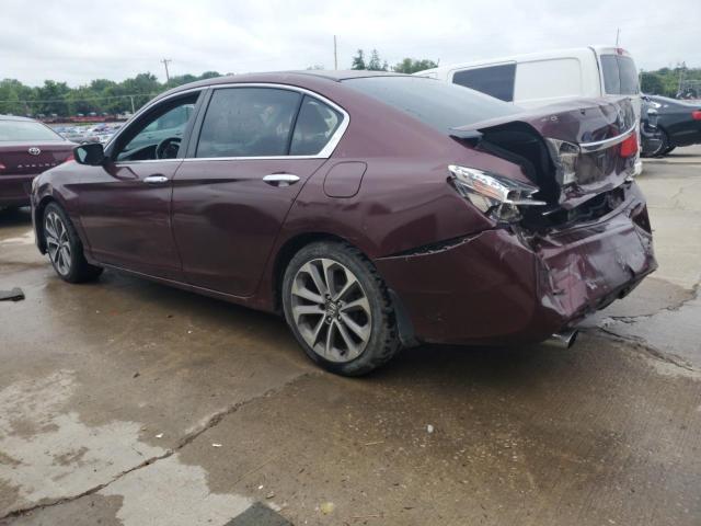 1HGCR2F50DA216496 - 2013 HONDA ACCORD SPORT Bordo foto 2