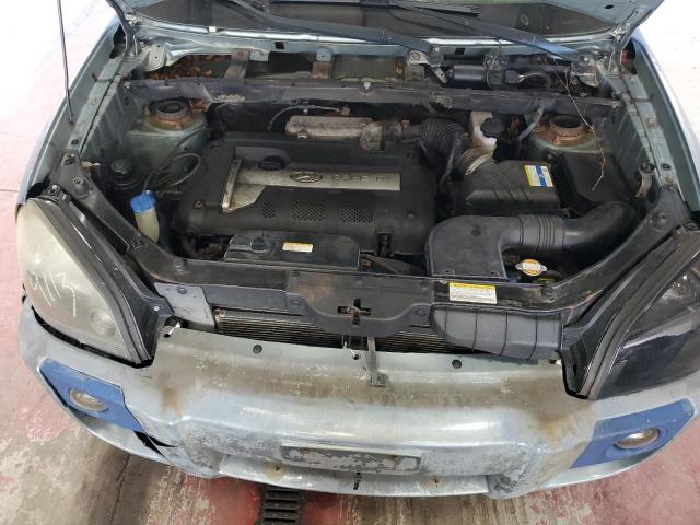 KM8JM72B77U576148 - 2007 HYUNDAI TUCSON GLS BLUE photo 12