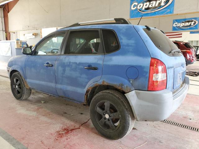 KM8JM72B77U576148 - 2007 HYUNDAI TUCSON GLS BLUE photo 2