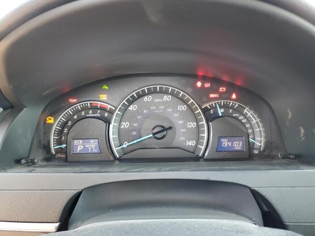 4T4BF1FK1CR210031 - 2012 TOYOTA CAMRY BASE Schwarz Foto 9