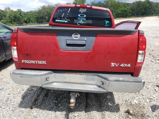 1N6AD0EV7DN731978 - 2013 NISSAN FRONTIER S RED photo 6