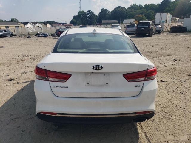 5XXGU4L31GG118924 - 2016 KIA OPTIMA EX WHITE photo 6