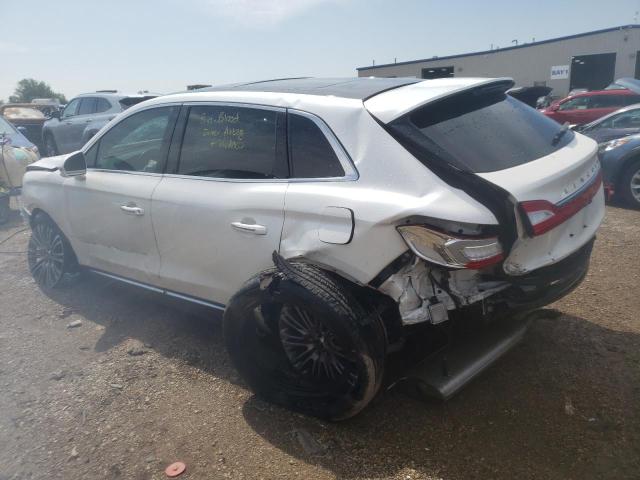 2LMTJ6LR6GBL24148 - 2016 LINCOLN MKX RESERVE WHITE photo 2